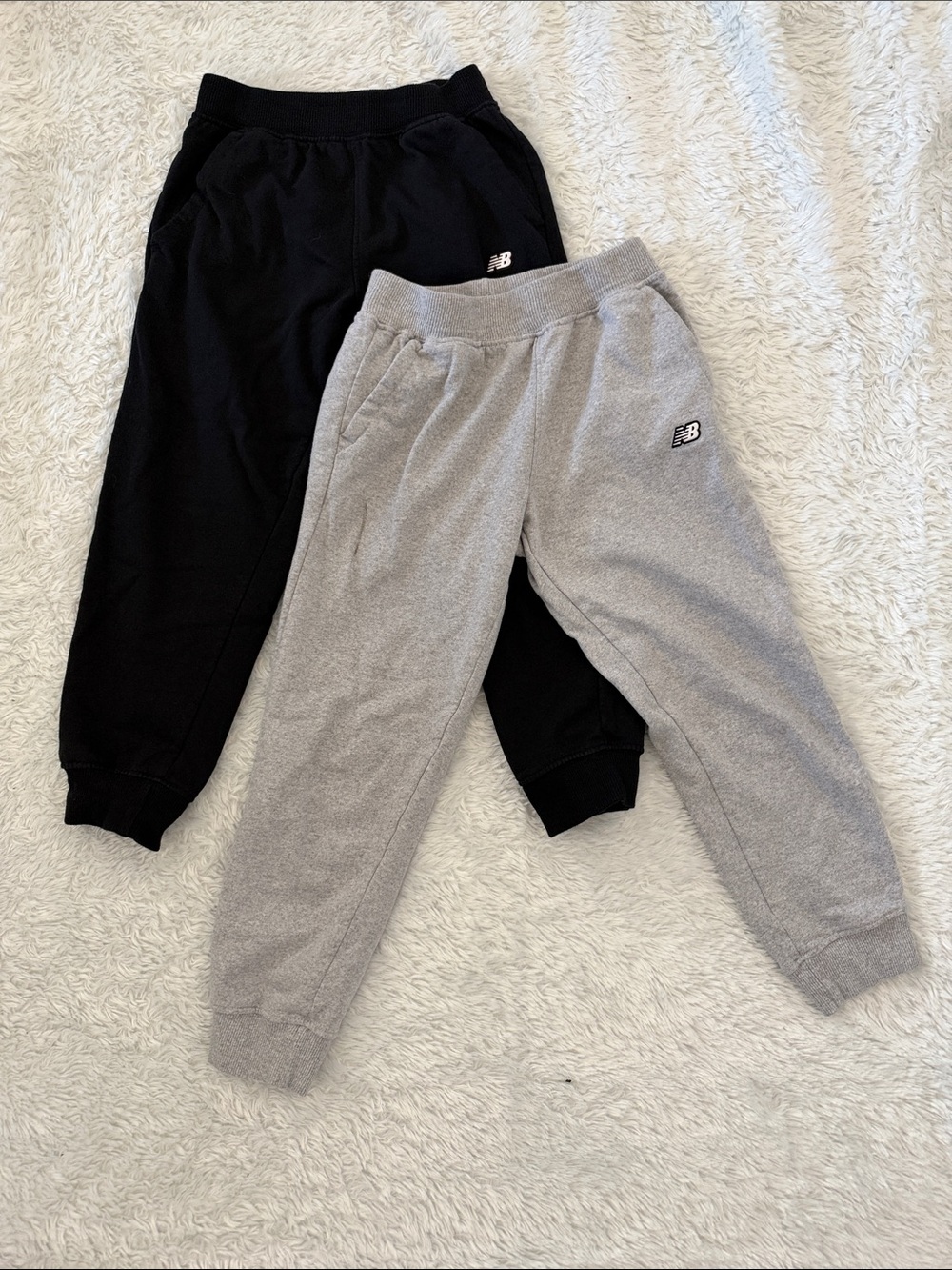 New Balance Kids Black & Gray Jogger Pants - 2 Pack